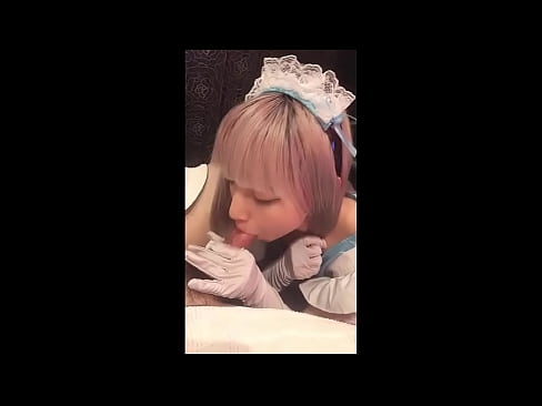 ❤️ Japanese Idol [mayuka], Frânsk faam kostúm, diel 1, blowjob en jerk off mei lotion ❤️❌ Kwaliteitsporno by wy ❌❤